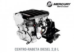 mercury, mercruiser, motor, centro rabeta