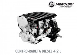 mercury, mercruiser, motor, centro rabeta